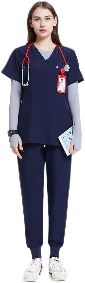 Ava Therese Scrubs Women Set Navy Blue